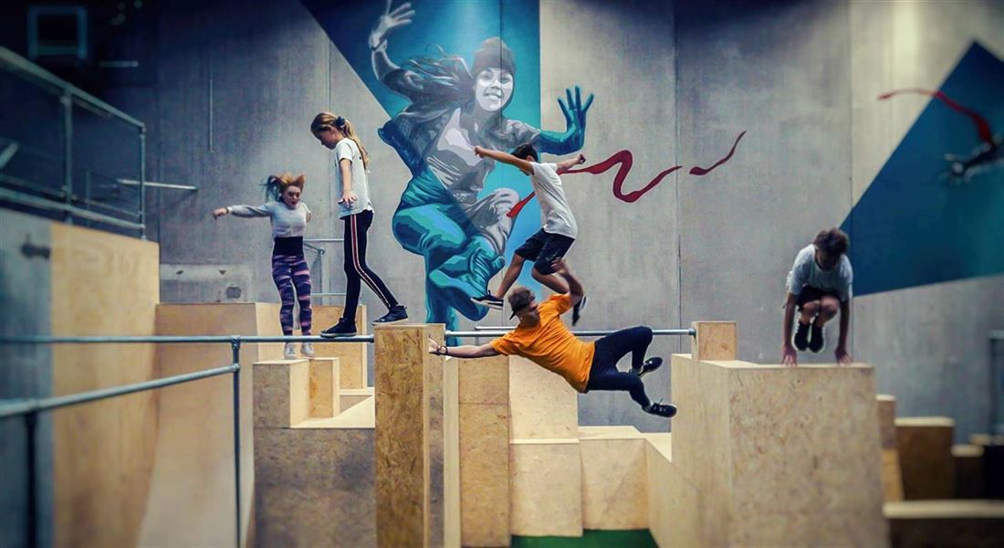 Prøv kræfter med parkour