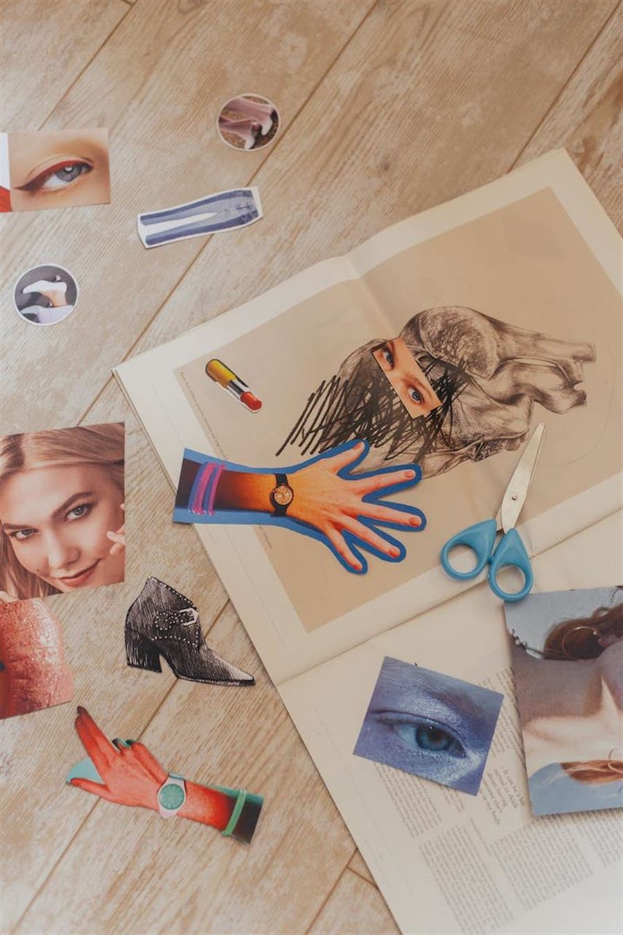 Saml alle ferieminderne med en hjemmelavet collage!